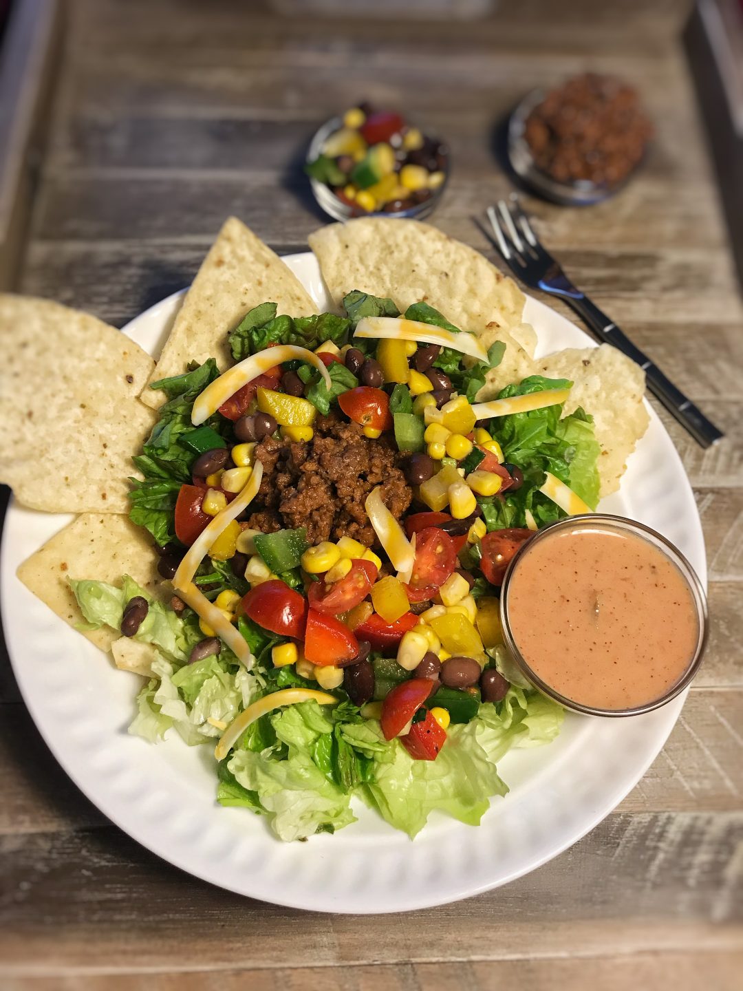 Best Ever Taco Salad Madelicious 7837